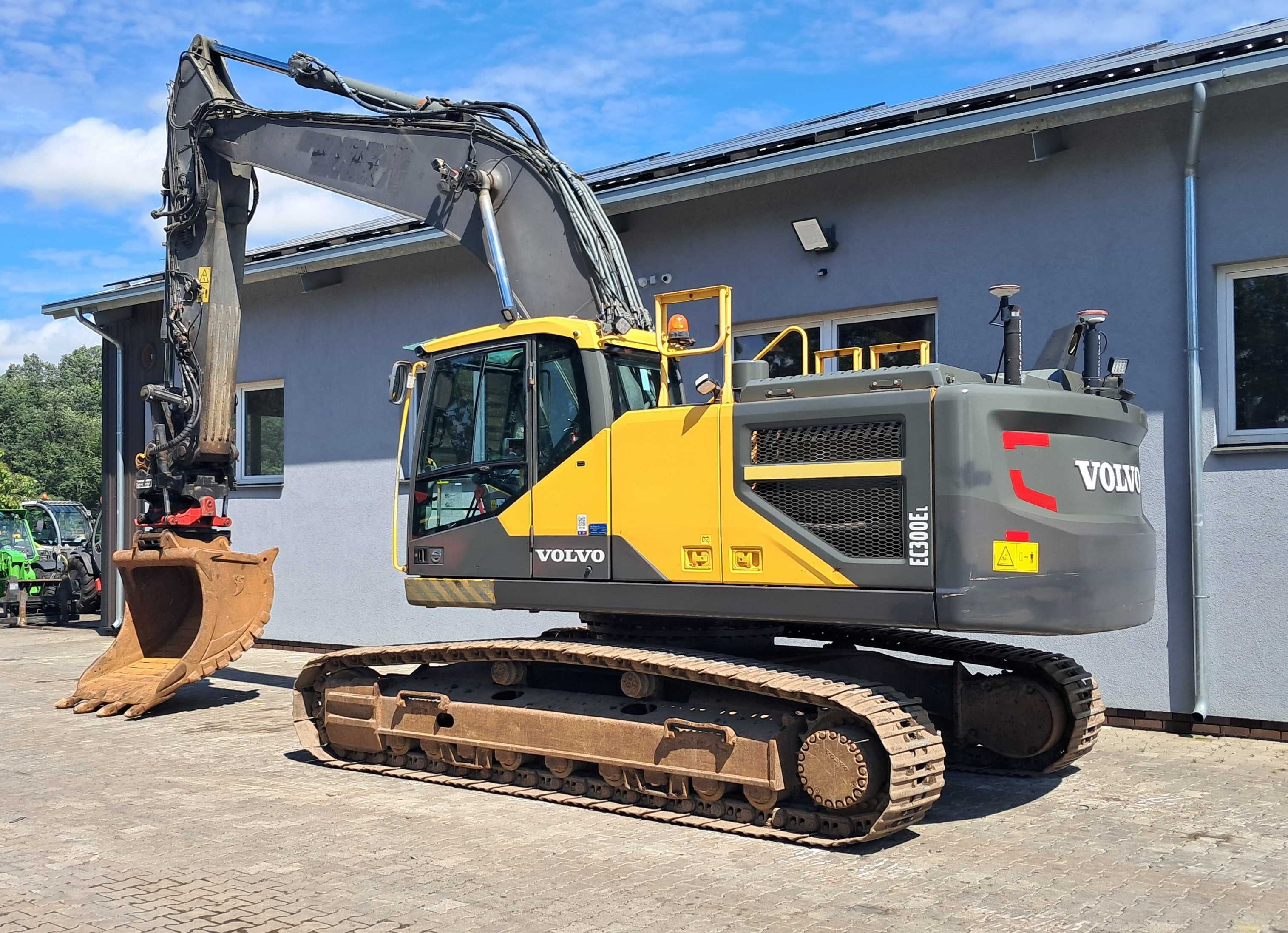 VOLVO EC300EL 2016r 9281h Rototilt INDEXATOR GPS 3D LEICA Centralne Sm