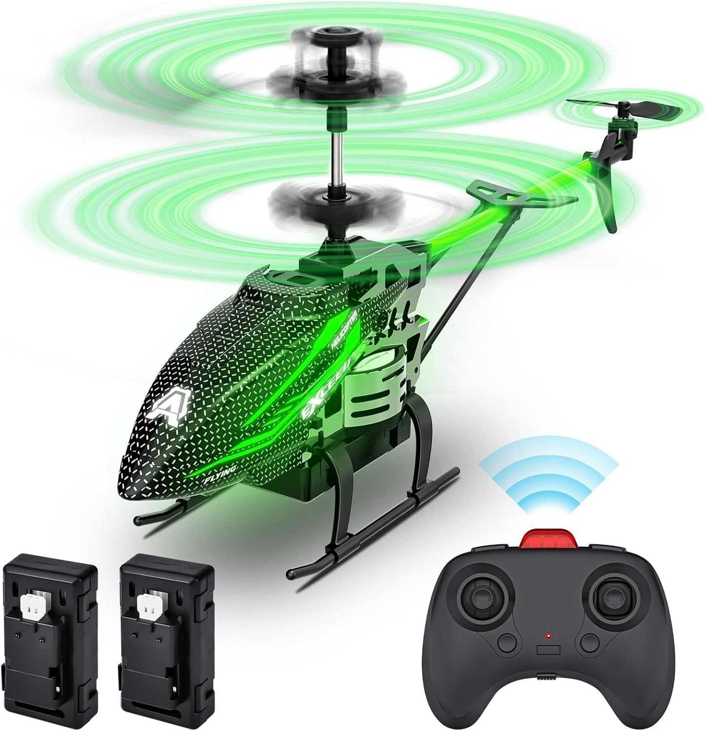 Nowy helikopter zdalnie sterowany RC z oświetleniem LED