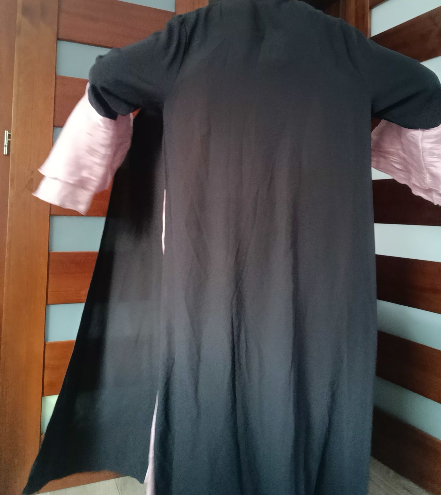 Kimono narzutka sukienka długa styl dubajski