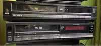2x Magnetowid VHS - Sony, Samsung - uszkodzone