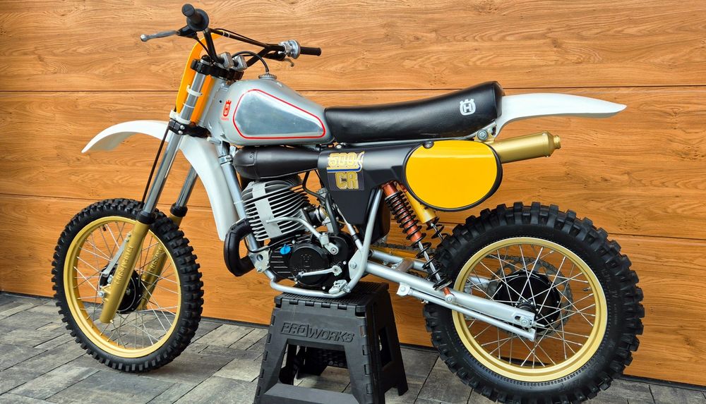HUSQVARNA CR 500 2T 1982r Jedyna taka w Polsce ! cr kx rm yz 490 maico