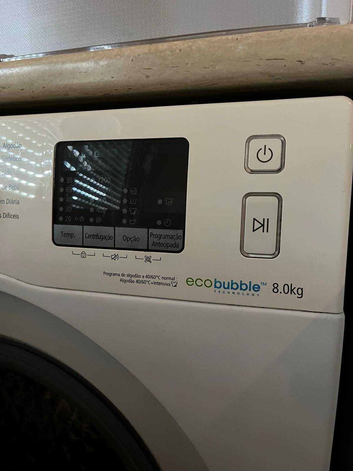 Máquina de lavar roupa Samsung Ecobubble 8kg