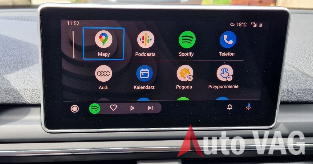 Android, CarPlay, AppConnect, SmartLink, Mapa, Nawigacja, Doposażenia