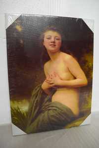 William Bouguereau - ,,Poranna bryza '' 1886 ,reprodukcja .