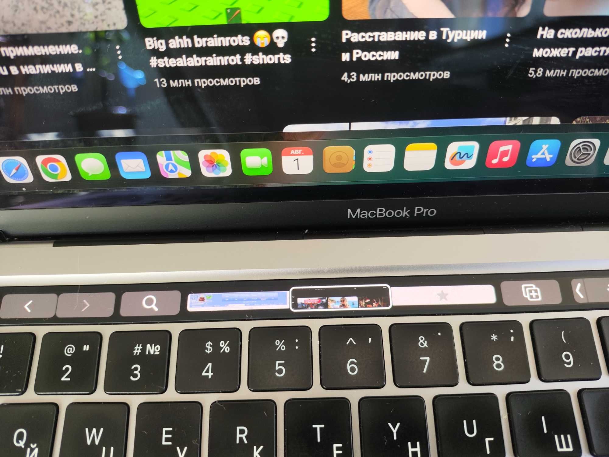 ТОП! Apple MacBook Pro 13” (2020) Touchbar 16Gb / 1Tb MacOS+Windows 10