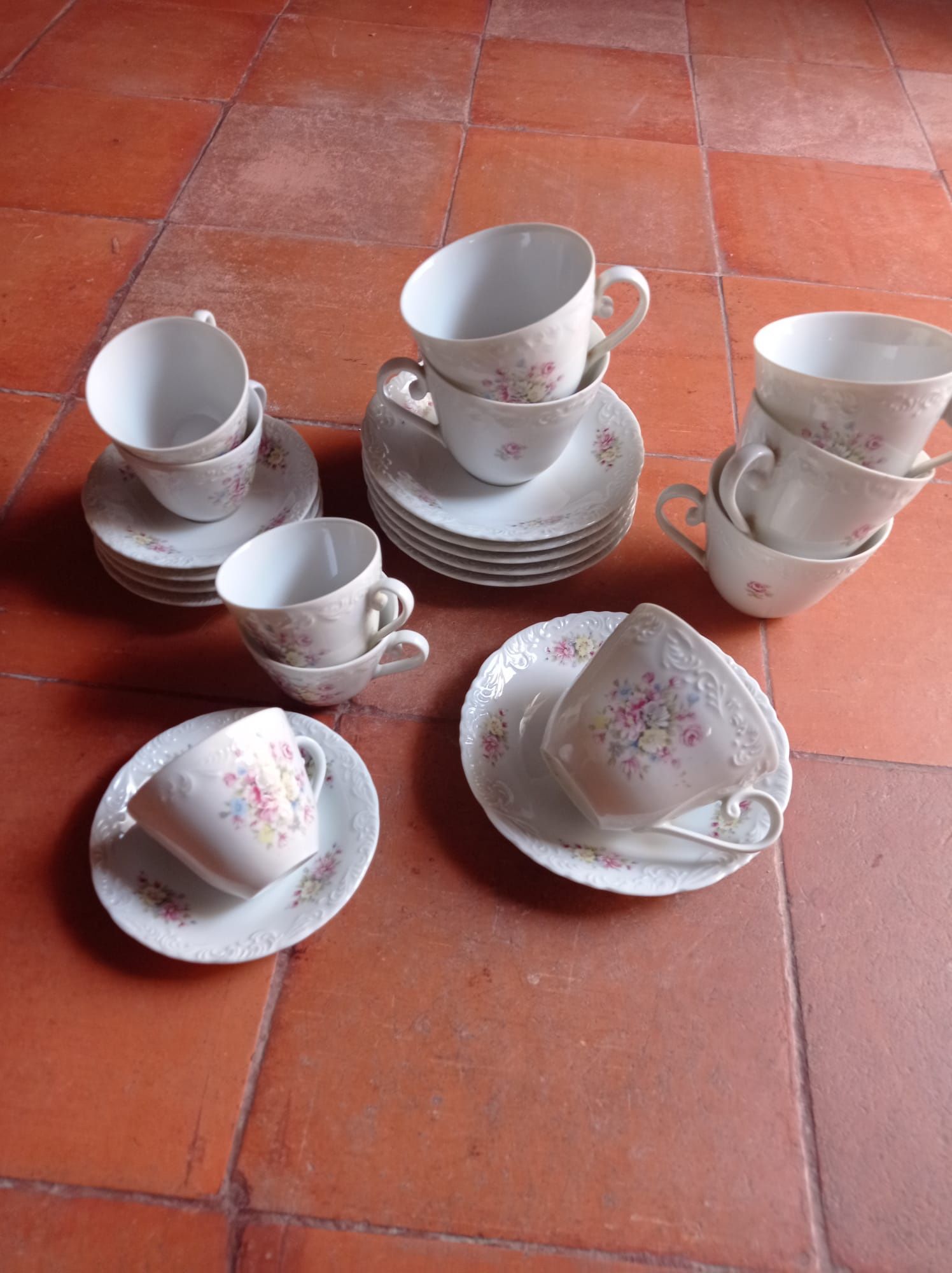 Chávena de chá e de café