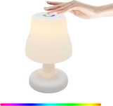 Bezprzewodowa lampa LED RGB ściemnialna, dotykowa, IP44