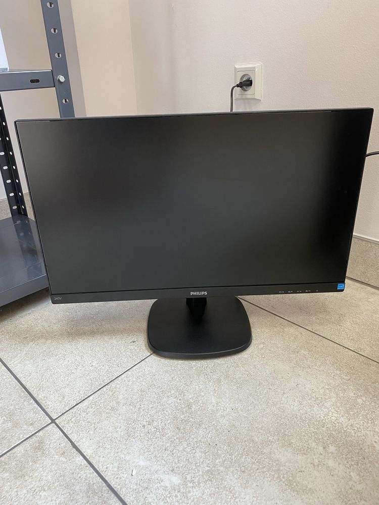 Monitor LED Philips 243V7QDAB/00 23,8 " 1920 x 1080 px IPS  PLS Czarny
