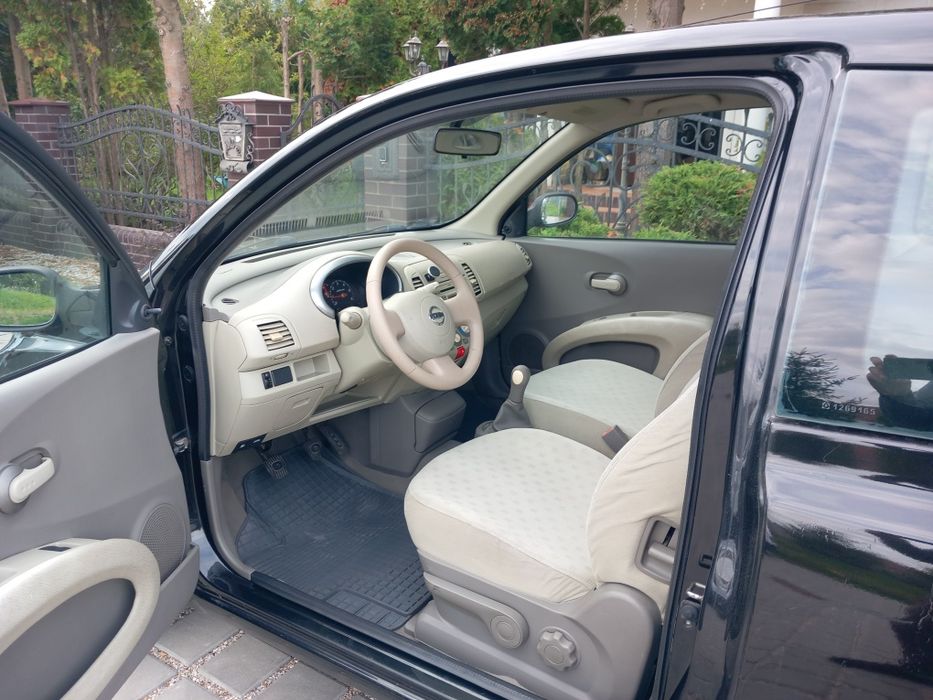 Nissan Micra 2004 K12 1.5 dCi Klimatyzacja Kremowa tapicerka