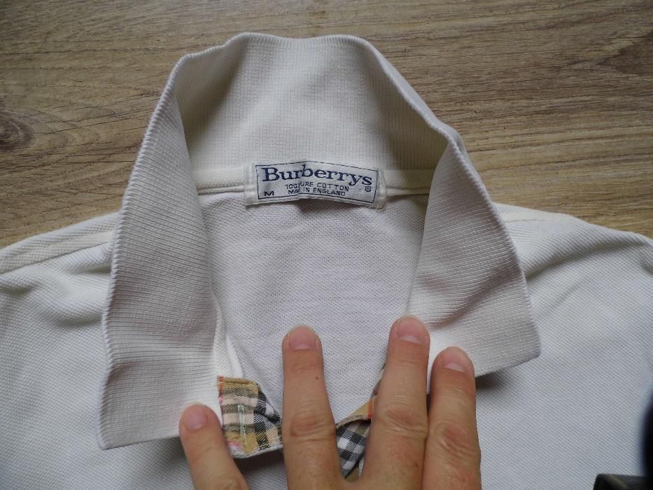 Burberrys- sliczna koszulka polo M