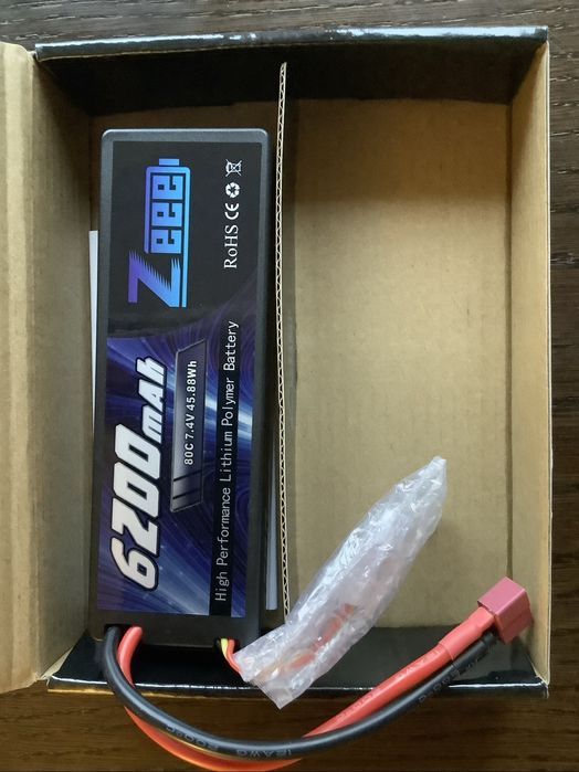 Bateria Zeee 6200 lipo NOWA