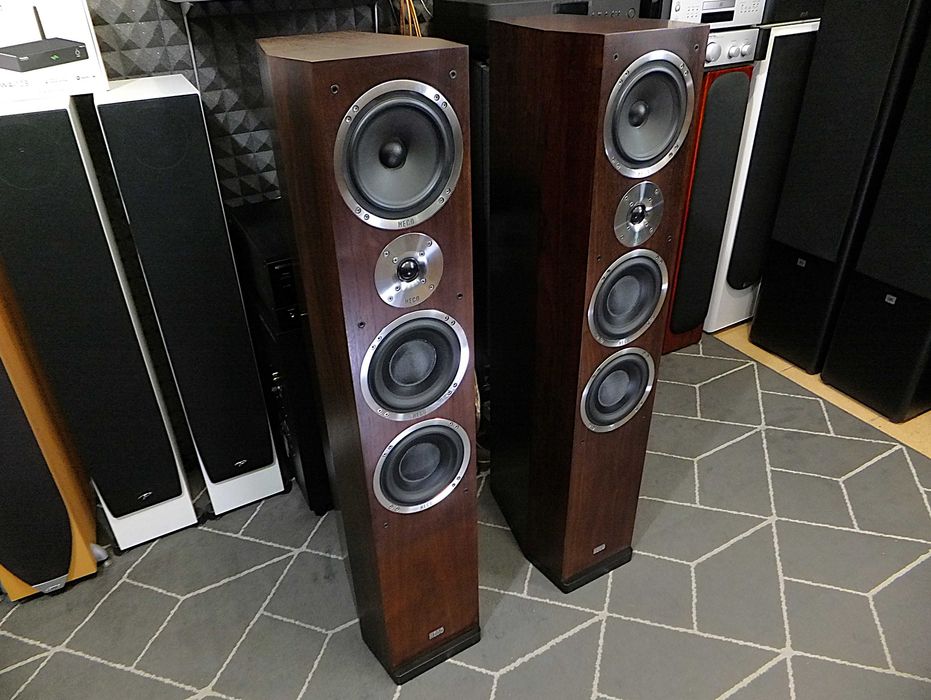 Eleganckie kolumny głośnikowe HECO ELAN 700 / lepsze od Celan