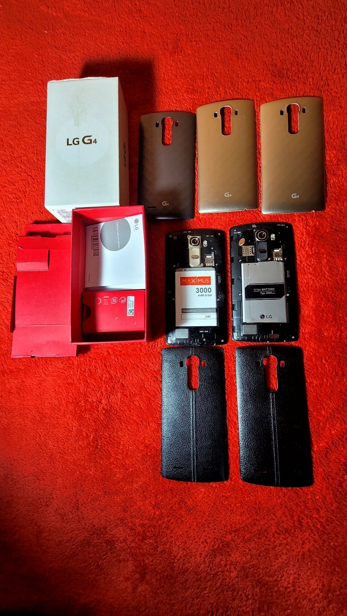 Smartfon 2szt.LG G4, ex Flagowiec, wymienne baterie, st.jak Nowy