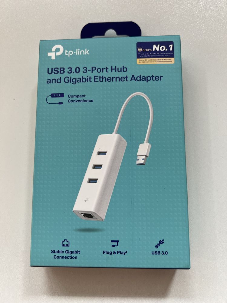 Сетевой адаптер tp-link usb 3.0 3-port hub