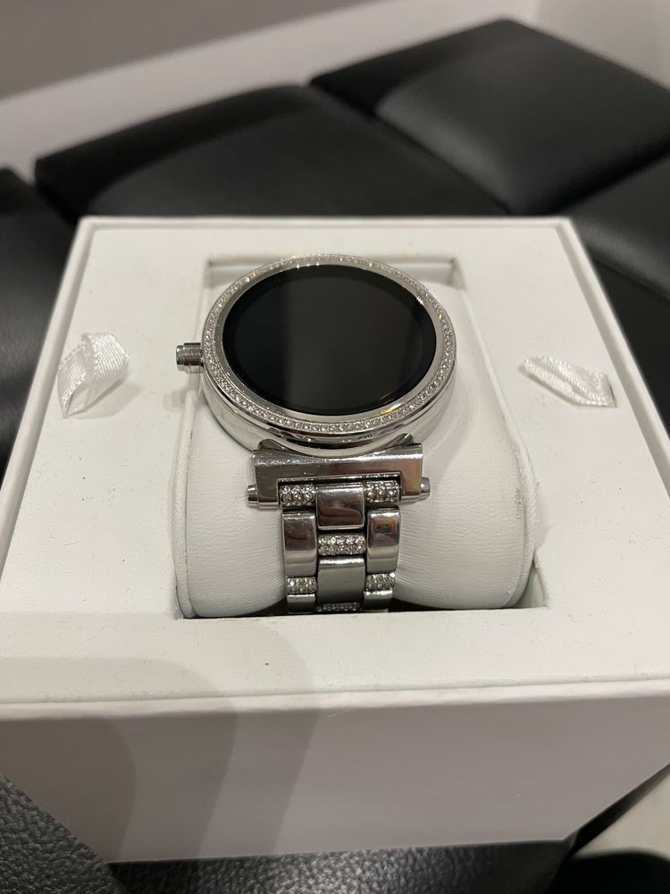 Sofie Michael Kors srebrny z cyrkoniami zegarek