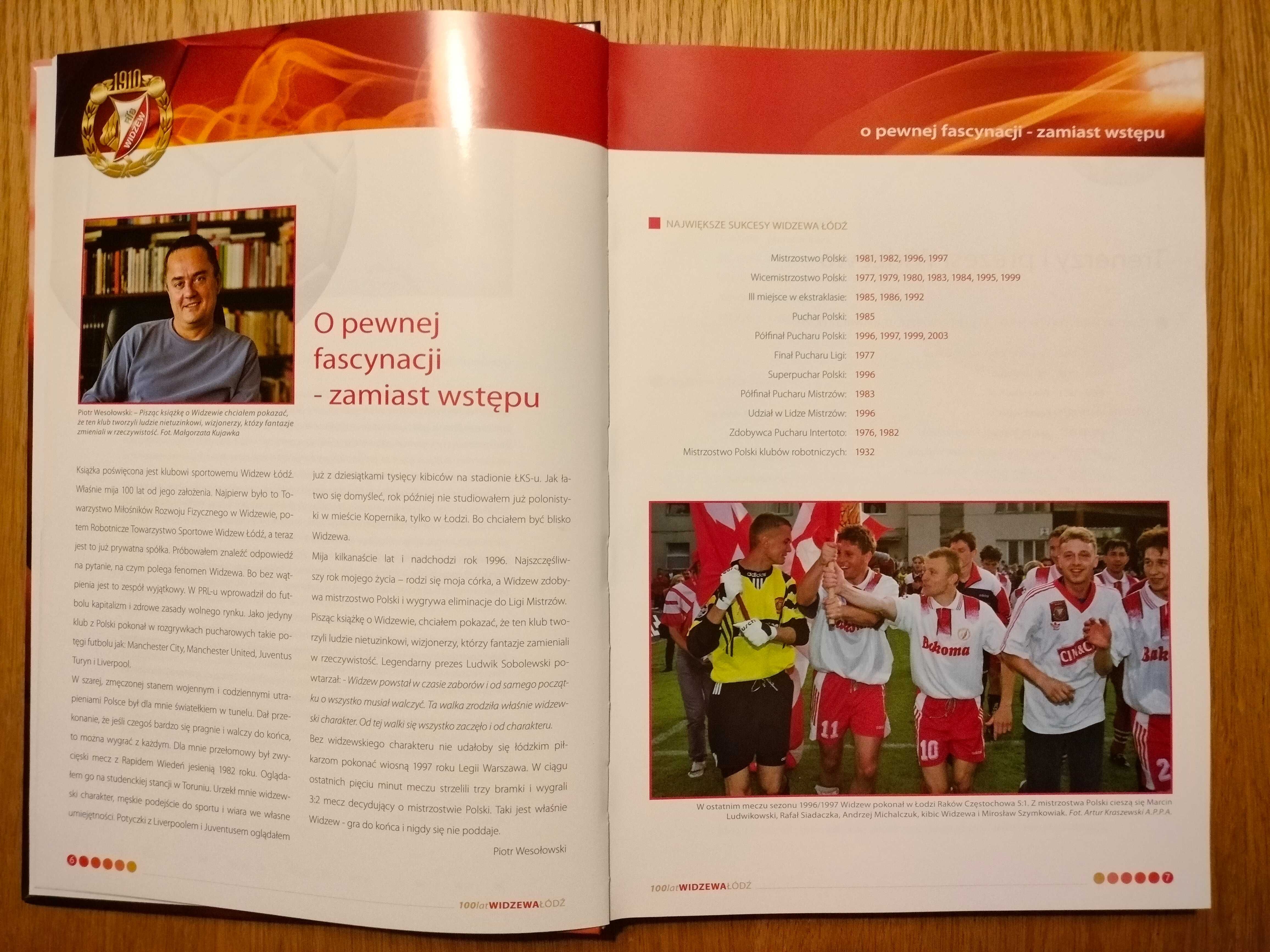100 lat Widzewa Łódź - Piotr Wesołowski