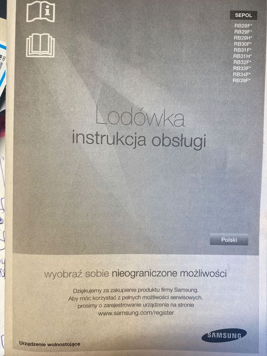 Lodówka- zamrażarka Samsung