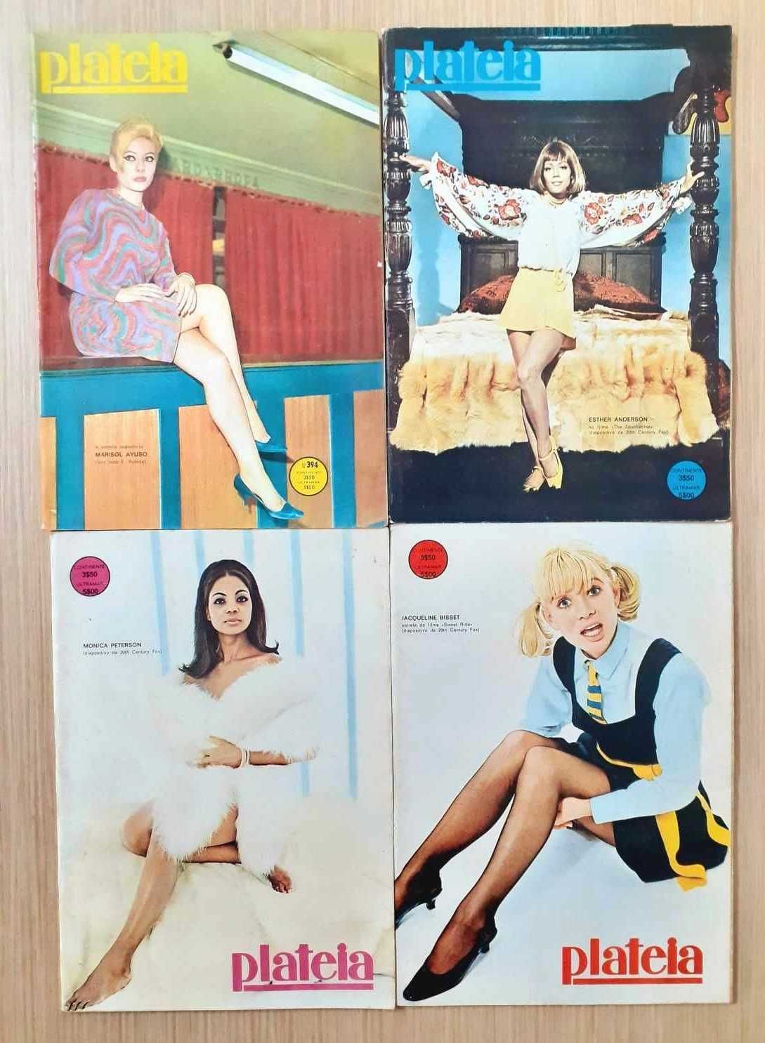 Revistas Plateia de 1967 a 1968 (Lote 2)