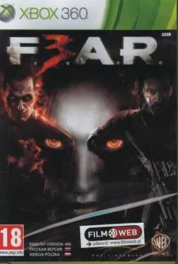 F.E.A.R. 3 XBOX 360, FEAR 3 Xbox 360, fear xbox 360, PL OKŁADKA, sklep