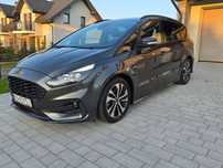 Ford S-Max ST Line; Hybryda; ACC; 7 osobowa; Gwar12; FV23; Bezwypadkowy