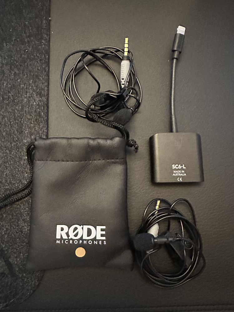 Rode SC6-L mobile interview kit como novo