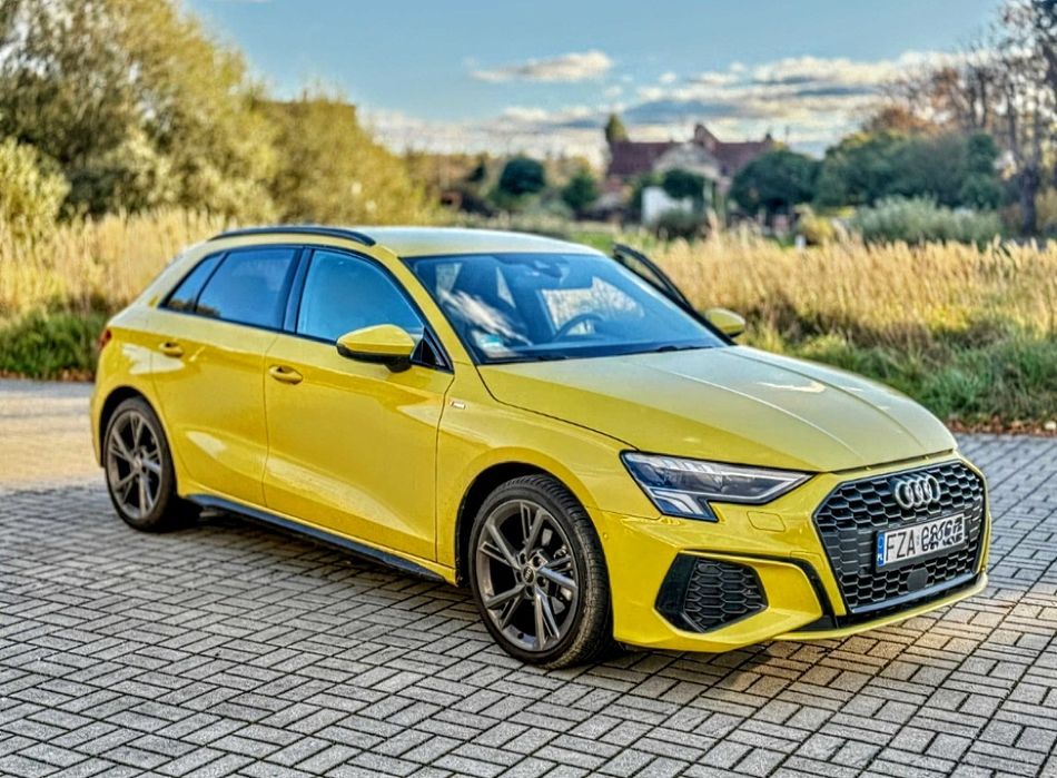 Audi A3 8Y Sportback 2023 gwarancja do 2028 24 tys. km
