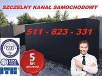 KANAŁ SAMOCHODOWY szczelny odlew PRODUCENT Łowicz Bełchatów Wieluń