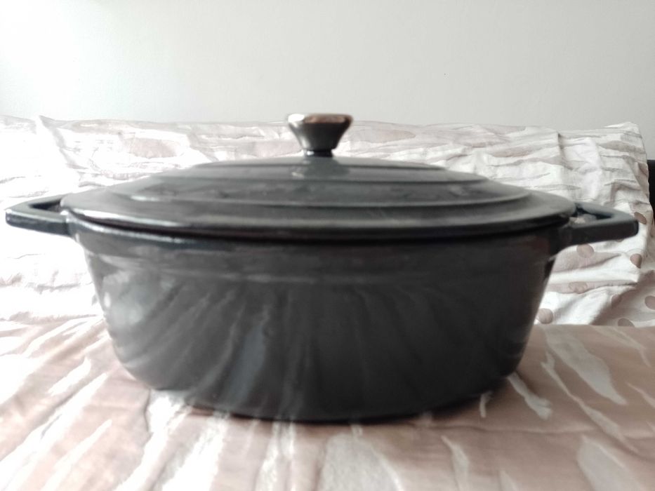 Gęsiarka brytfana żeliwo Ambition