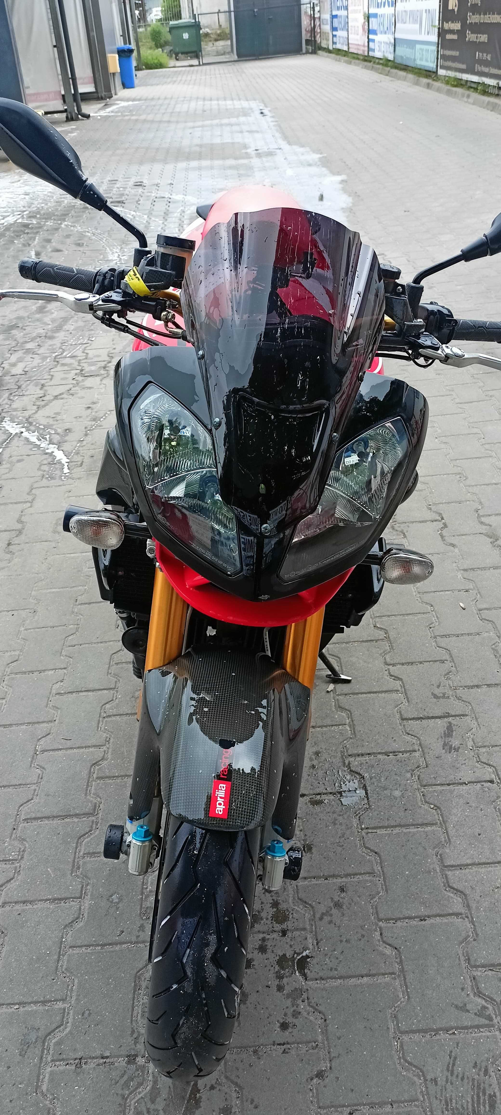 Aprilia Tuono factory 2007 r, zamiana