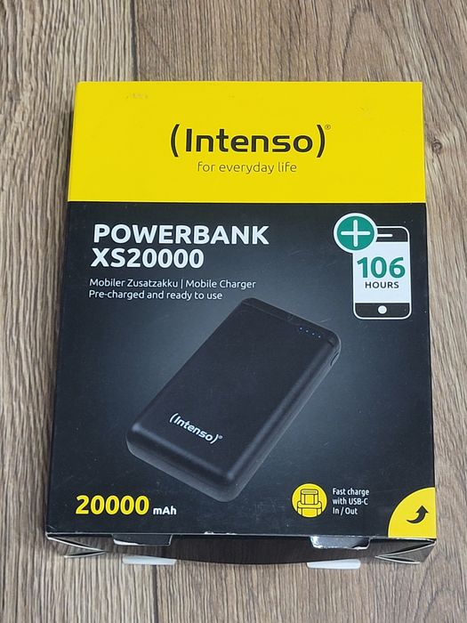 Fast Charge Павербанк Intenso 20000 mah