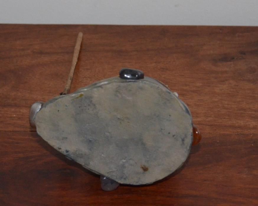 Suporte de Incenso em stick – Vertical - Artesanal – Bambu – Bruxo