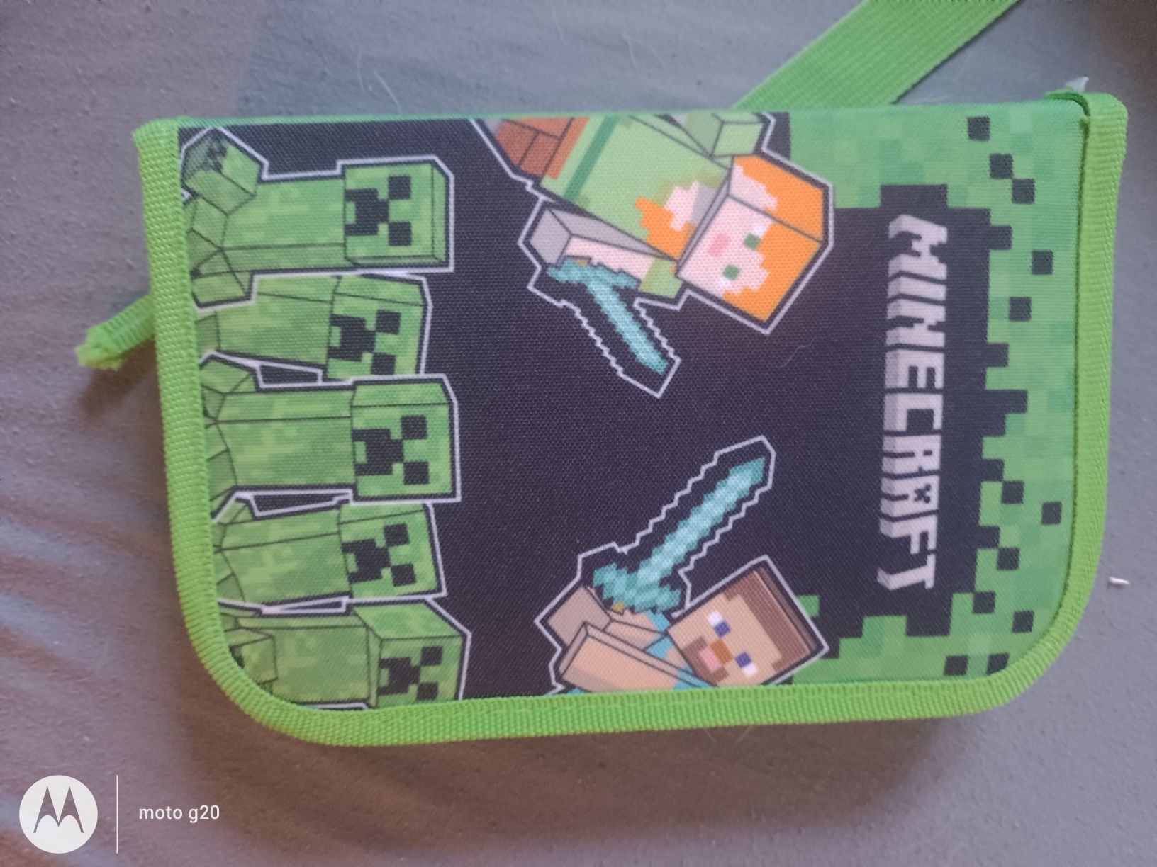 Plecak Minecraft+ piórnik Minecraft+ worek Minecraft