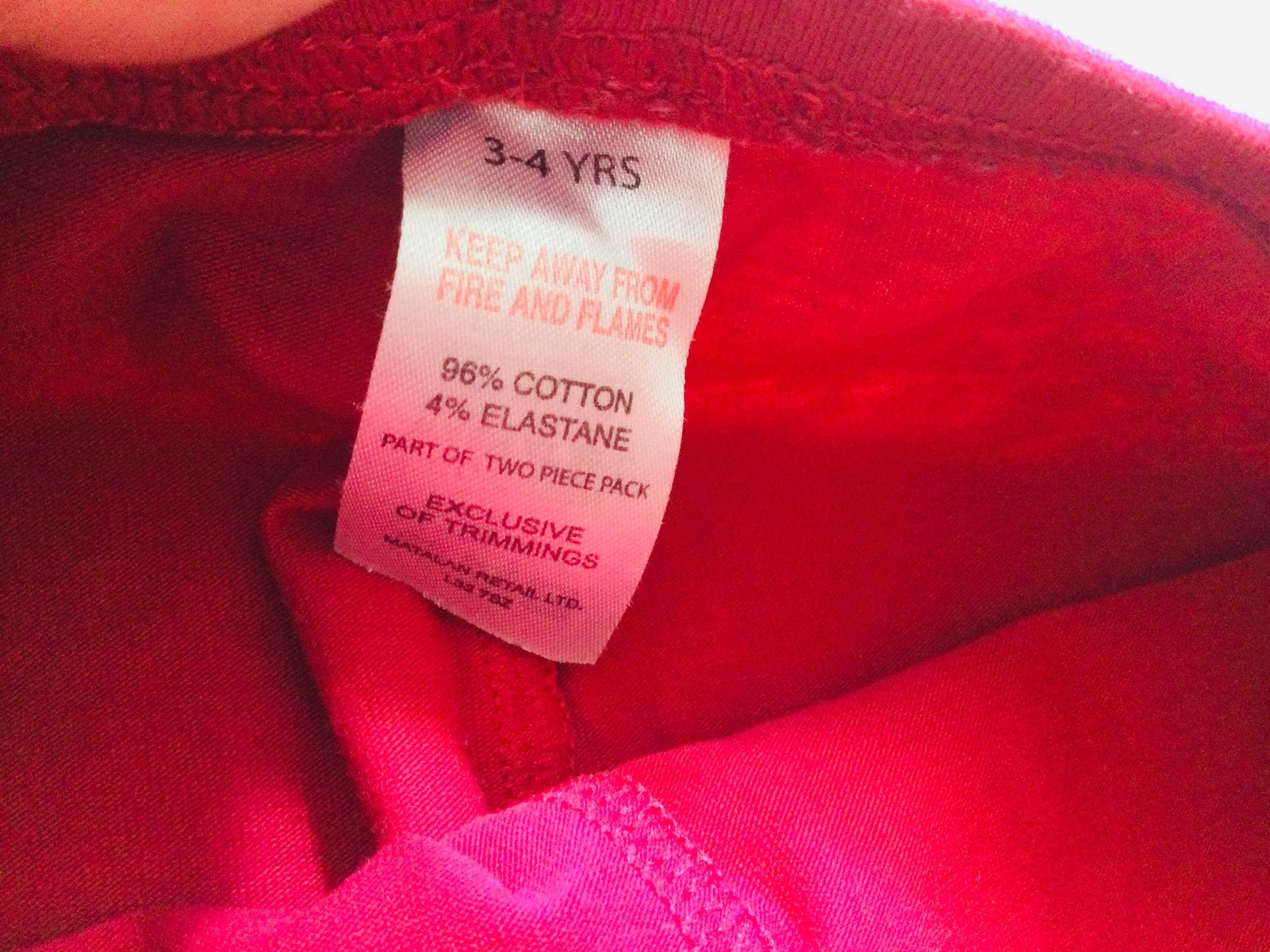 2-4 рок., 92-104 зріст George Лосини, легінси. Biocotton 100%
