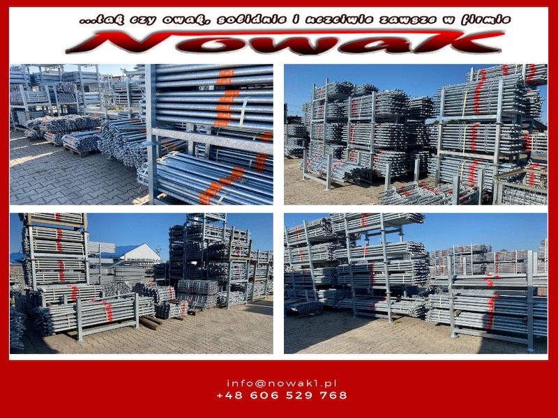Rusztowanie modułowe 100m² kompatybilne ROTAX FUTURO klinowe NOWE