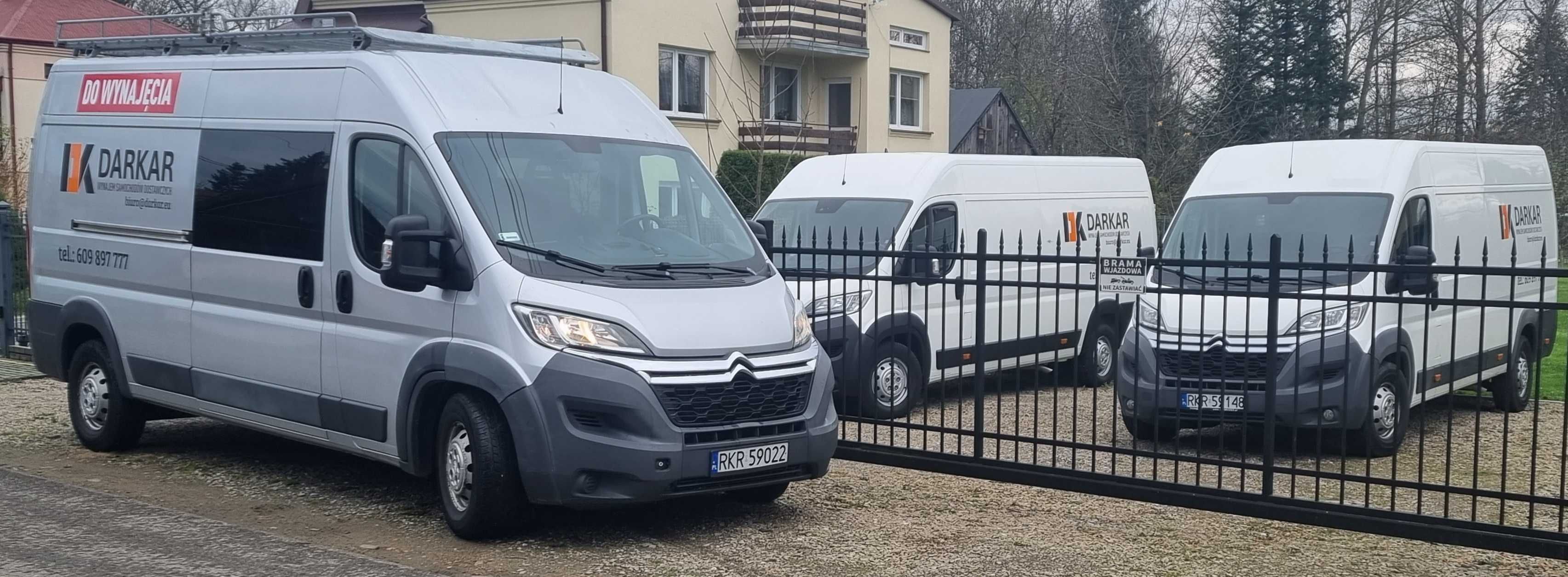 Bus wypożyczalnia dostawczych wynajem Krosno Brzozów Sanok