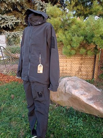 Komplet męski czarny  BARS. kurtka+spodniе z szelkami  XL 52-54