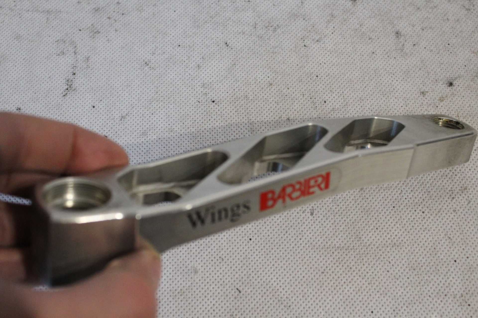 lewe ramię korby CNC 175 mm alu retro MTB 1224
