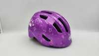 Kask Rowerowy dziecięcy Abus SMILEY purple star S 45-50cm (AG50)