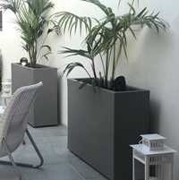 Floreira Mod. 120x30x80cm DUSTY GREY (COMP LARG ALT)