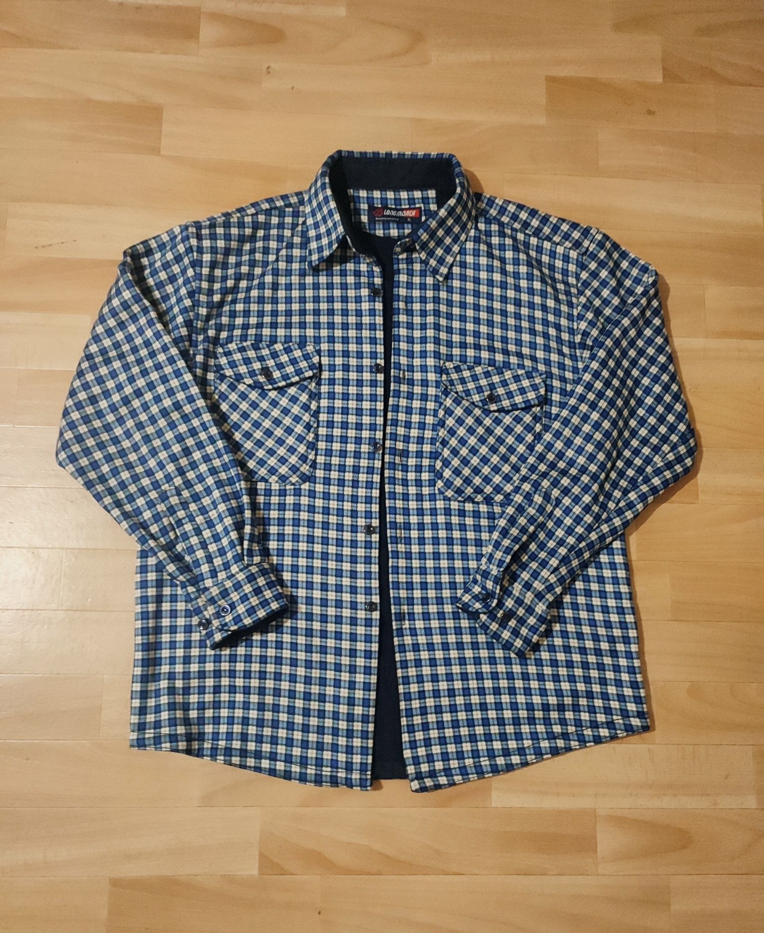 Продам теплую мужскую рубашку р XL/50