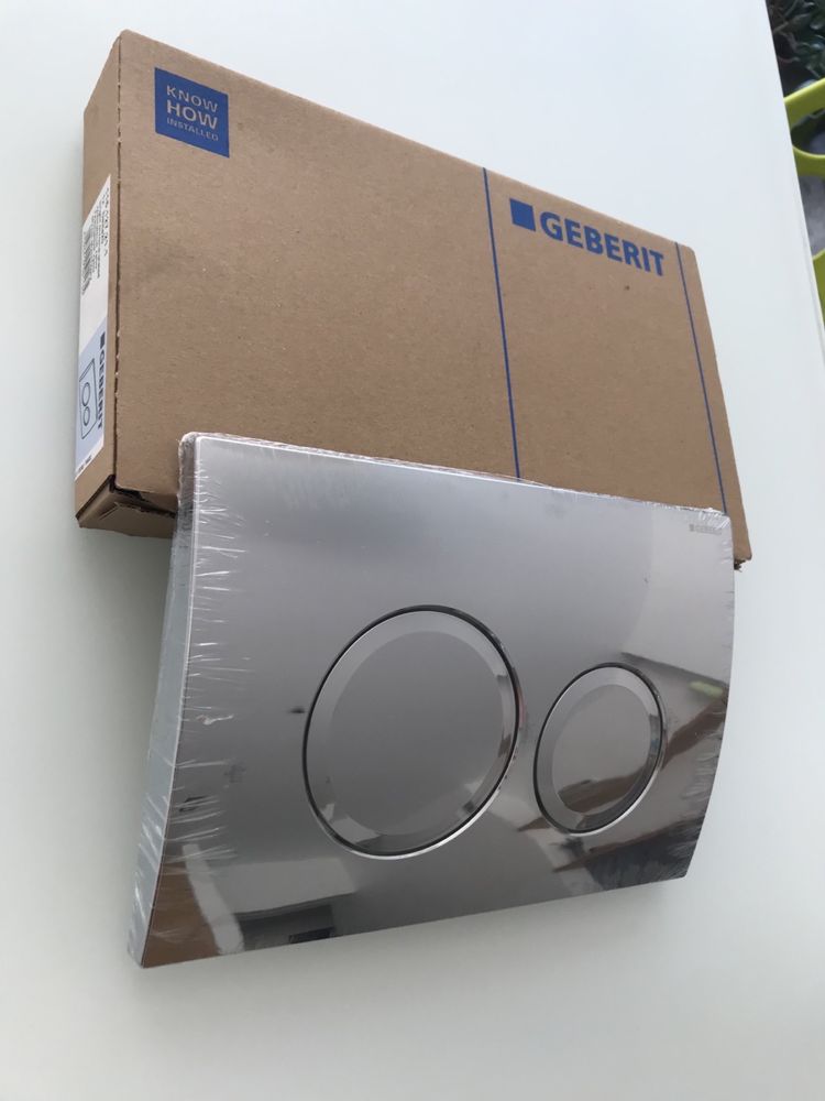 Geberit Duofix iнсталяція для підвісного унітазу з хромованою кнопкою