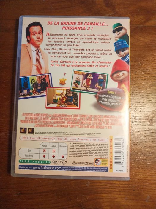 Alvin e os esquilos DVD