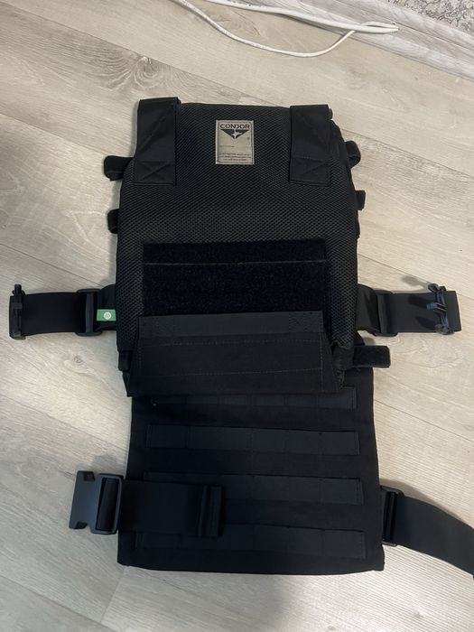 Плитоноска Condor чорна оригінал