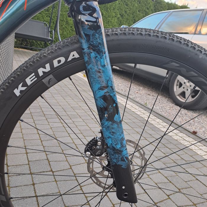 Widelce Gravel KTM X Strada, Carbon F14, Karbon