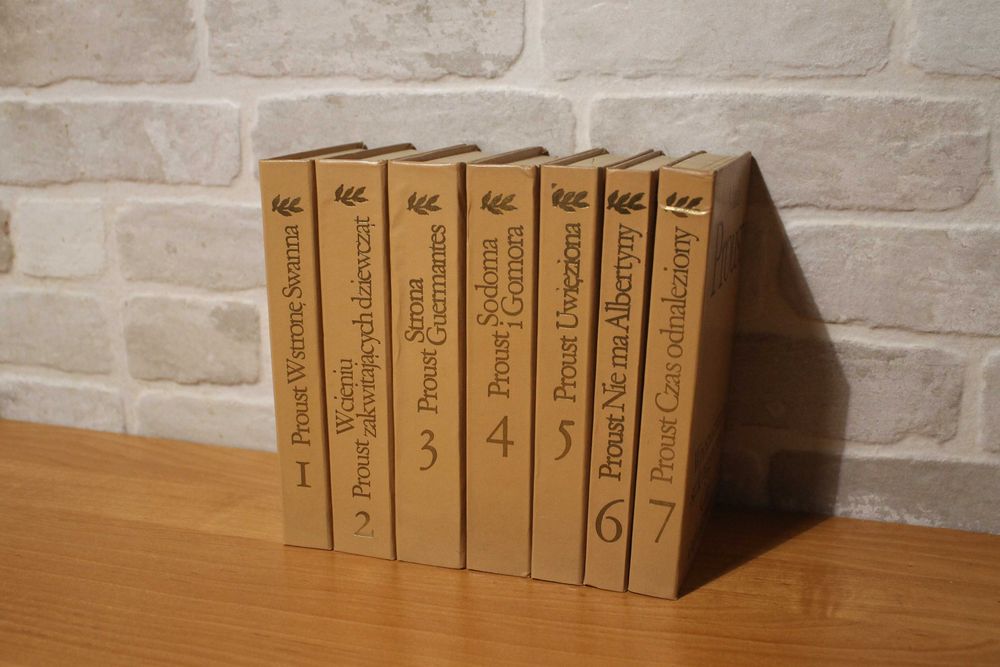 W poszukiwaniu straconego czasu komplet tomów 1 - 7 Marcel Proust