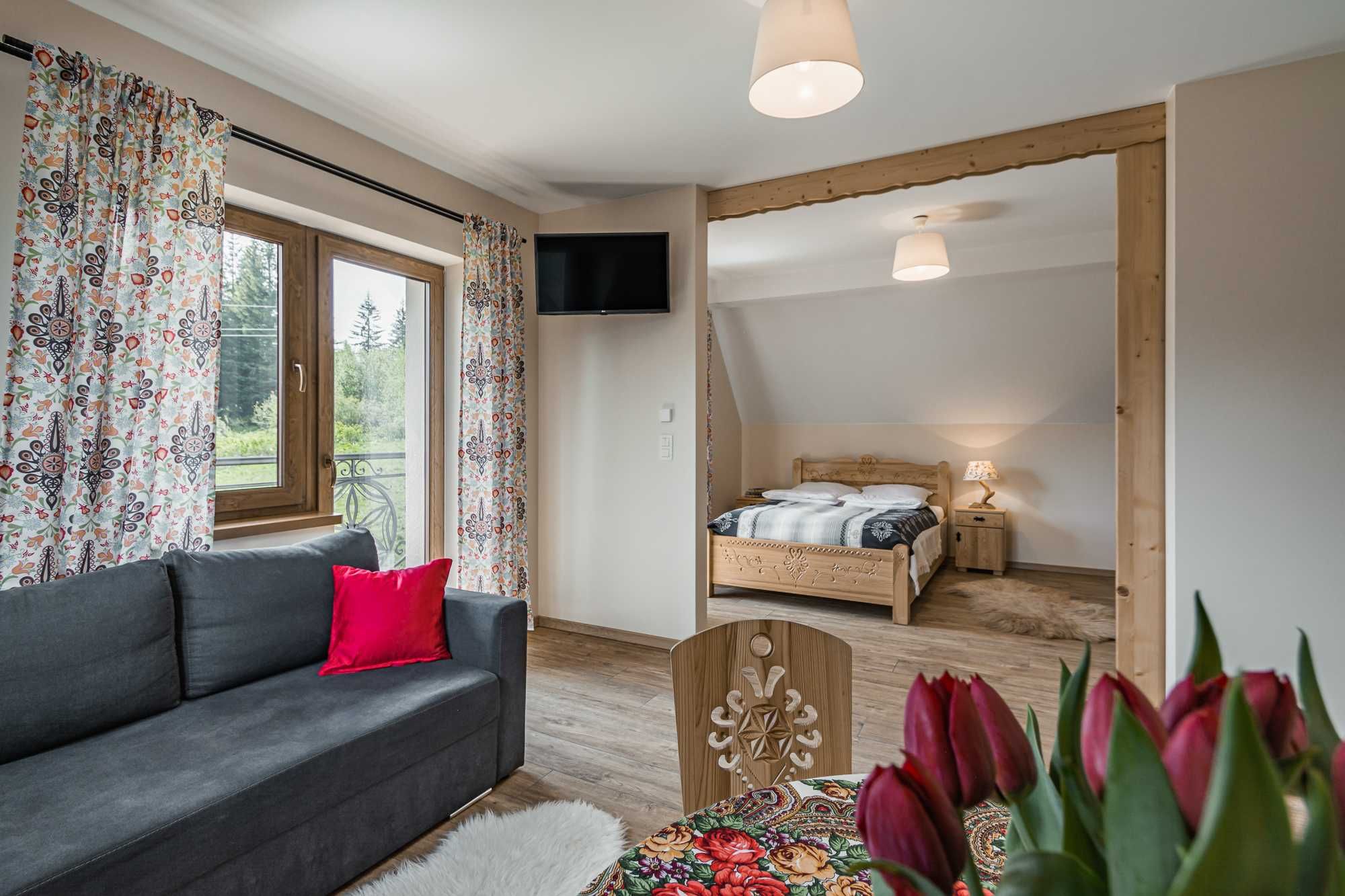 Apartament , pokój , dom z widokiem Zakopane "Zakopiański zapiecek"