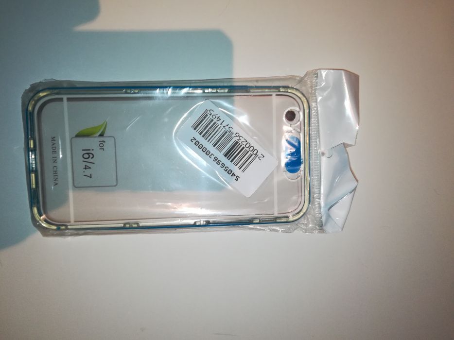 Iphone 6 capa de silicone transparente **nova**