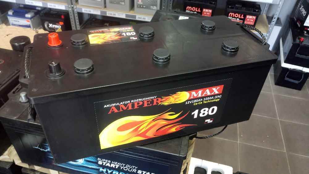 Akumulator Ampermax Jenox 12V 180AH 1050A nowy cg1803