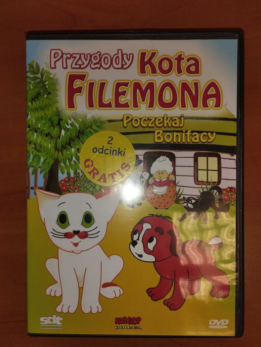 Płyta DVD bajka PRL Przygody kota Filemona Bałwanek Buuli klasyka retr