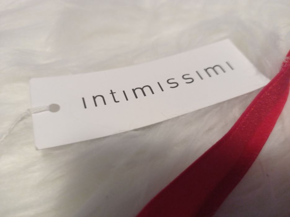 Biustonosz czerwony Intimissimi 75B nowy metka